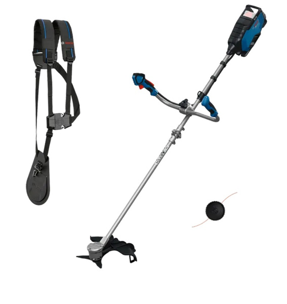 Bosch Akumulatorowa kosa GFR18V-25BH, bez akumulatorów i ładowarki, karton w zestawie z żyłką i nożem