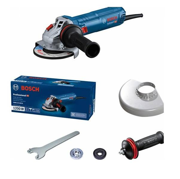 Bosch Szlifierka kątowa GWS 12-125 S 1200W 125 mm, regulacja obrotów, karton