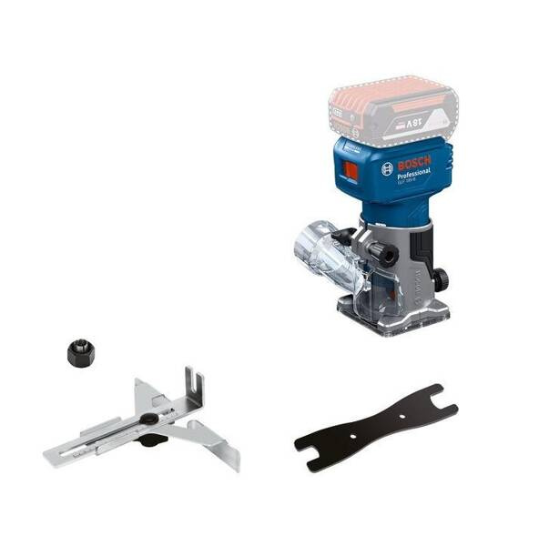 Bosch Frezarka górnowrzecionowa GLF 18V-8, bez akumulatorów i ładowarki