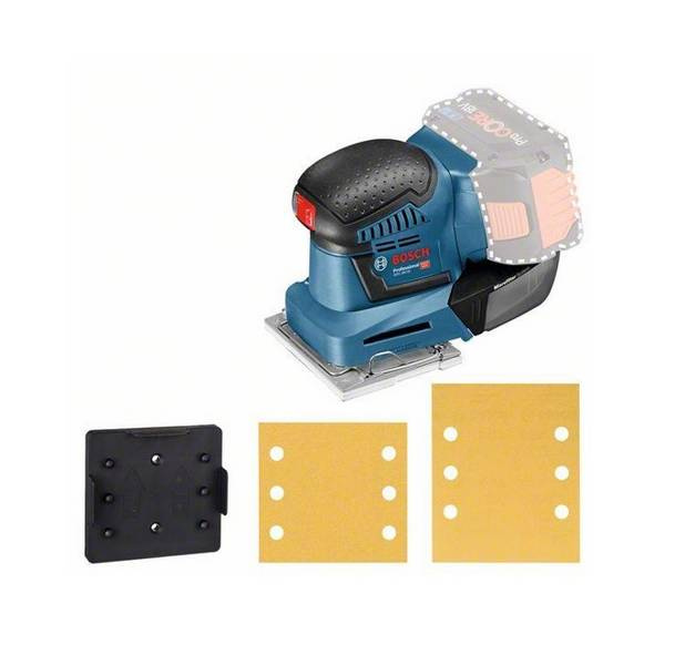 Bosch Akumulatorowa szlifierka oscylacyjna GSS 18V-10 bez akumulatorów i ładowarki w kartonie