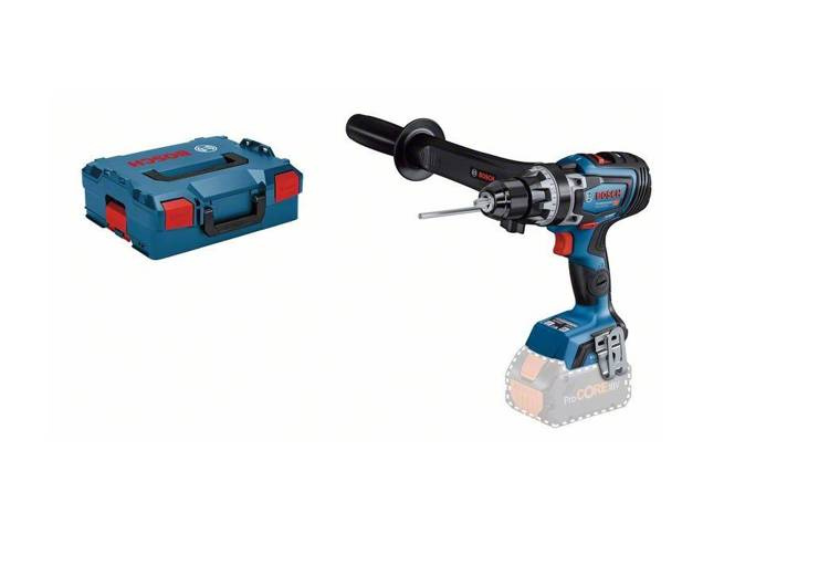 Bosch Wiertarko-wkrętarka akumulatorowa GSR 18 V-150C solo, bez akumulatorów i ładowarki, walizka L-Boxx