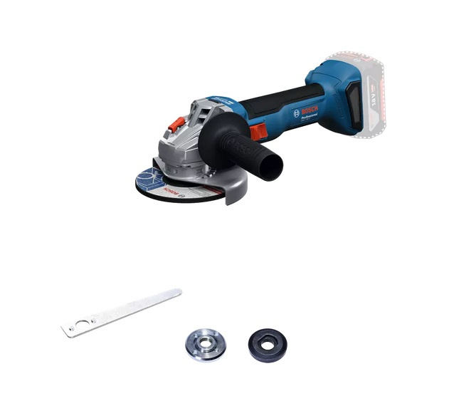 Bosch akumulatorowa szlifierka kątowa GWS 18V-8, bez akumulatorów i ładowarki w kartonie