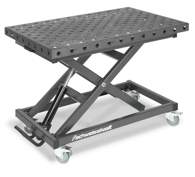 Schweisskraft Stół montażowy i spawalniczy, regulowana wysokość MAT 300 SH