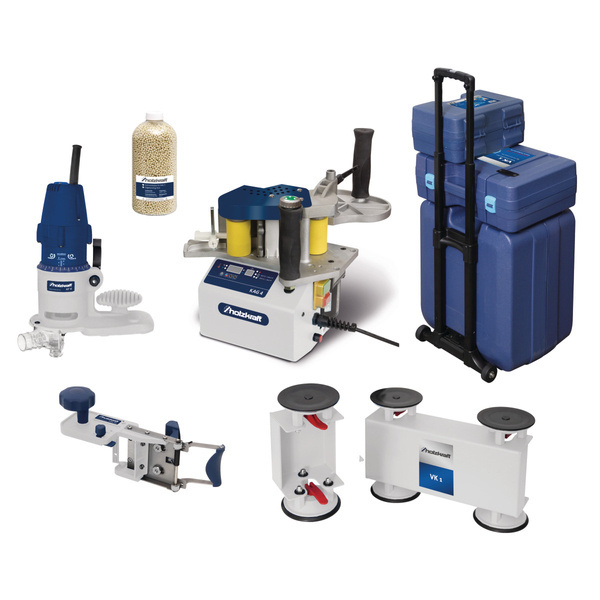 Holzkraft Zestaw do oklejania krawędzi KAG 4 + KF 6 + KKG 30 + VK 1