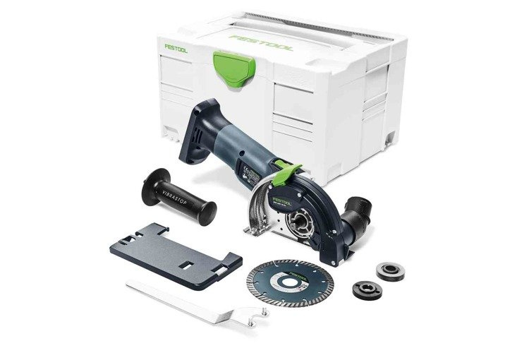 Festool Akumulatorowy system cięcia z osprzętem diamentowym DSC-AGC 18-125 FH Li EB-Basic