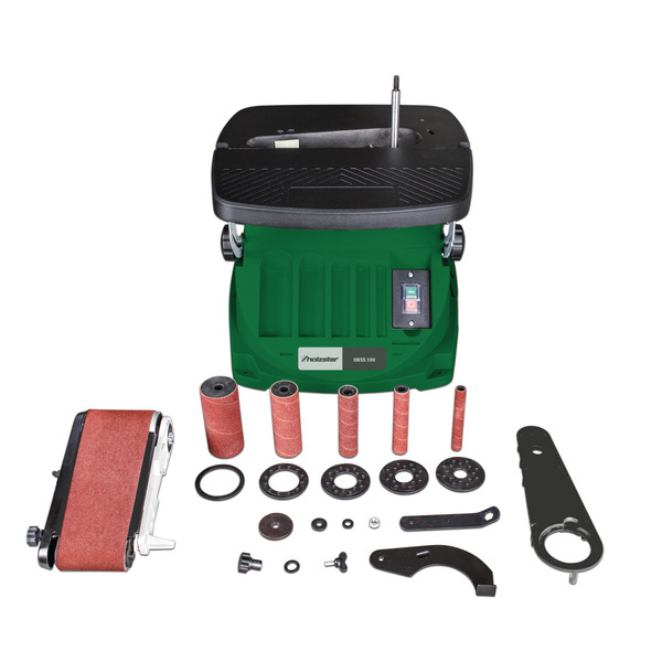 Holzstar Szlifierka taśmowa z wrzecionem oscylacyjnym OBSS 100