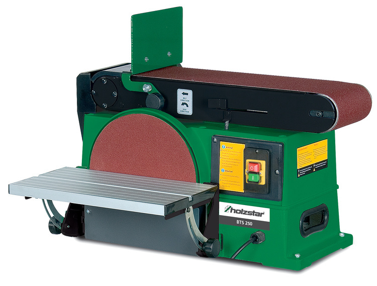 Holzstar Szlifierka taśmowa i tarczowa BTS 250