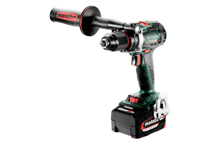 Metabo Wiertarko-wkrętarka akumulatorowa BS 18 LTX BL I, aku 2x5.2Ah Li-Power, ładowarka ASC 55, metaBOX 145 L