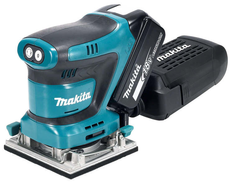 Makita Akumulatorowa szlifierka oscylacyjna 112x102 mm DBO484Z 18V Li-Ion bez akumulatorów i ładowarki