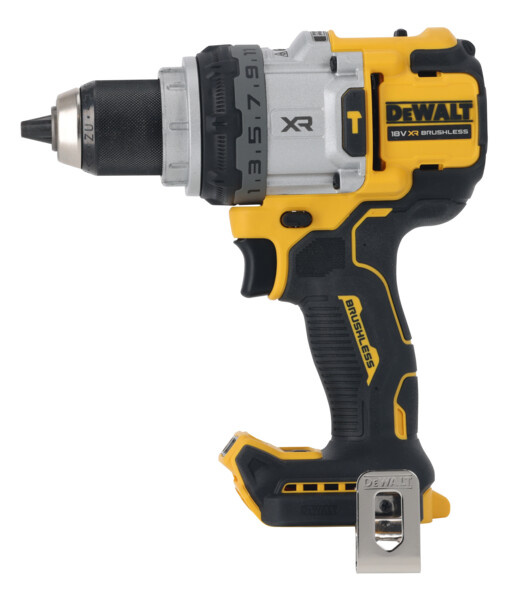 Dewalt Akumulatorowa bezszczotkowa wiertarko-wkrętarka udarowa 18V XR, DCD1007NT-XJ, 169 Nm, bez akumulatorów i ładowarki w walizce TSTAK