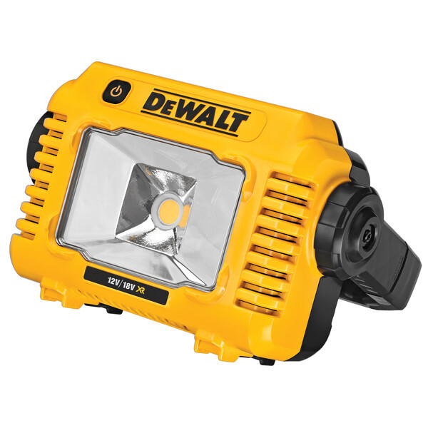 Dewalt DCL077-XJ Kompaktowa lampa LED XR, 500/1000/2000 Lumenów, temperatura barwowa 3500-4000K, IP54, bez akumulatorów i ładowarki w kartonie
