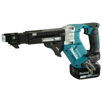 Makita Wkrętarka akumulatorowa z magazynkiem DFR551RTJ 18V Li-Ion ; 2 x 5.0 Ah, DC18RC, Makpac