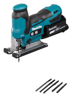 Makita Akumulatorowa wyrzynarka DJV185RFJ 18V Li-Ion 2x 3.0 Ah, DC18RC, Makpac