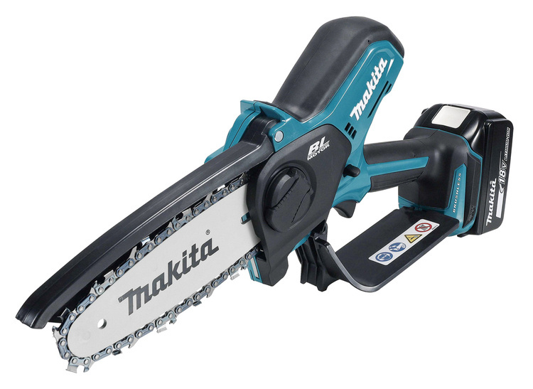 Makita Akumulatorowa piła łańcuchowa do gałęzi LXT 18V BLDC DUC150RT01 , 1x5.0 Ah, ładowarka