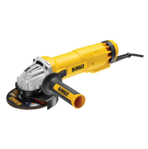 DeWalt Szlifierka kątowa DWE4217-QS, 125 mm, 1200W,11000 obr, włącznik suwakowy, w kartonie