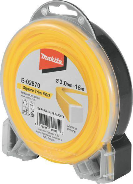 Makita Żyłka nylonowa kwadrat ''PRO'' 3,0mm/15m