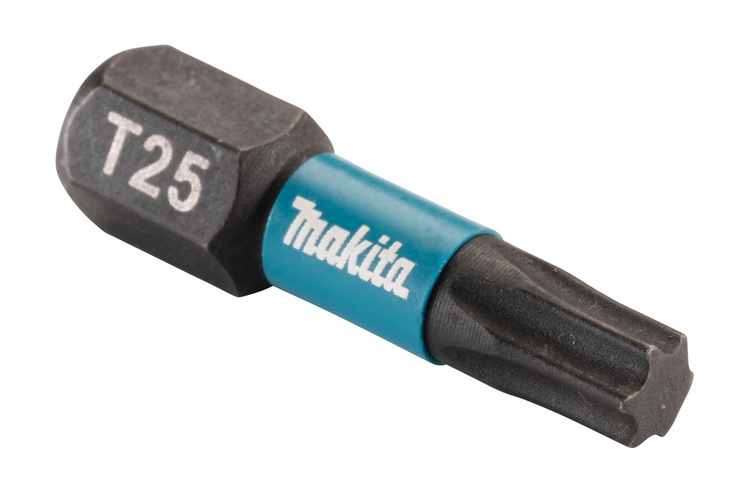 Makita Udarowa końcówka wkrętakowa Impact Black T25 typ C 25 mm /25 szt./