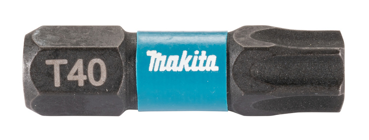 Makita Udarowa końcówka wkrętakowa Impact Black T40 typ C 25 mm /25 szt./